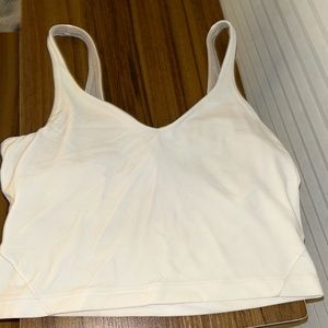White Lululemon Align Tank Top
